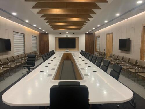 The conference room of New Raj Bhawan, Koinadhara, Guwahati